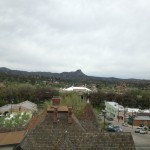 Prescott Downtown square sky line view